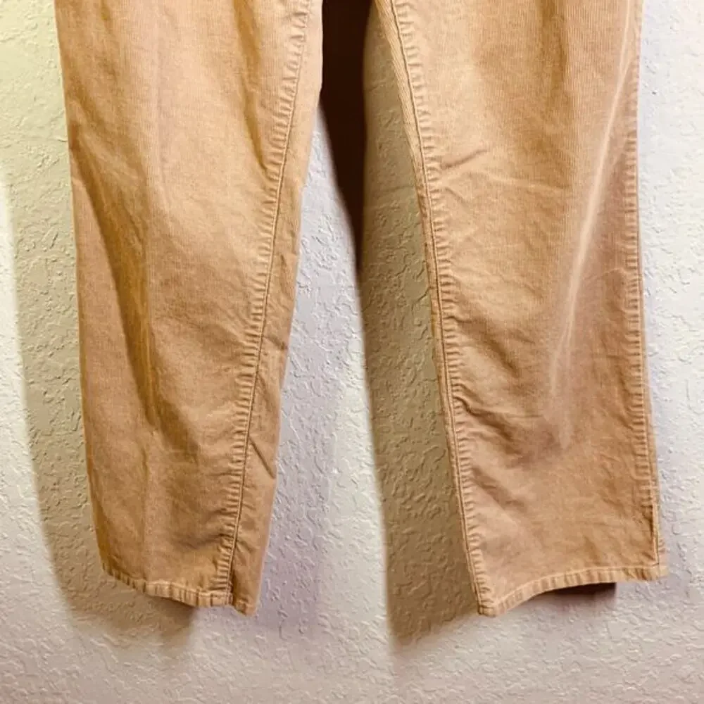 LAUREN JEANS CO Ralph Lauren Jeans Pants Vintage Corduroy Tan Khaki Straight Leg